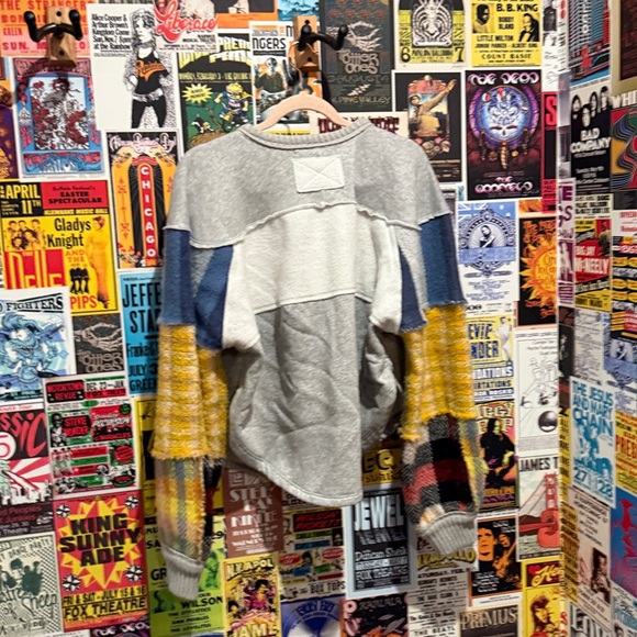 We The Free Multicolor Patchwork Sweater - Picture 4 of 4